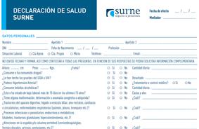 Nueva declaración de Salud - V1511