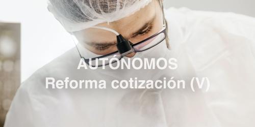 autónomo trabajando