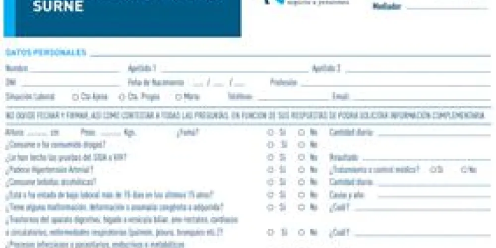 Nueva declaración de Salud - V1511 Nueva declaración de Salud - V1511