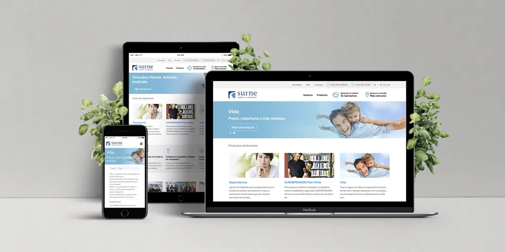 web surne La nova web de Surne aconsegueix el primer lloc