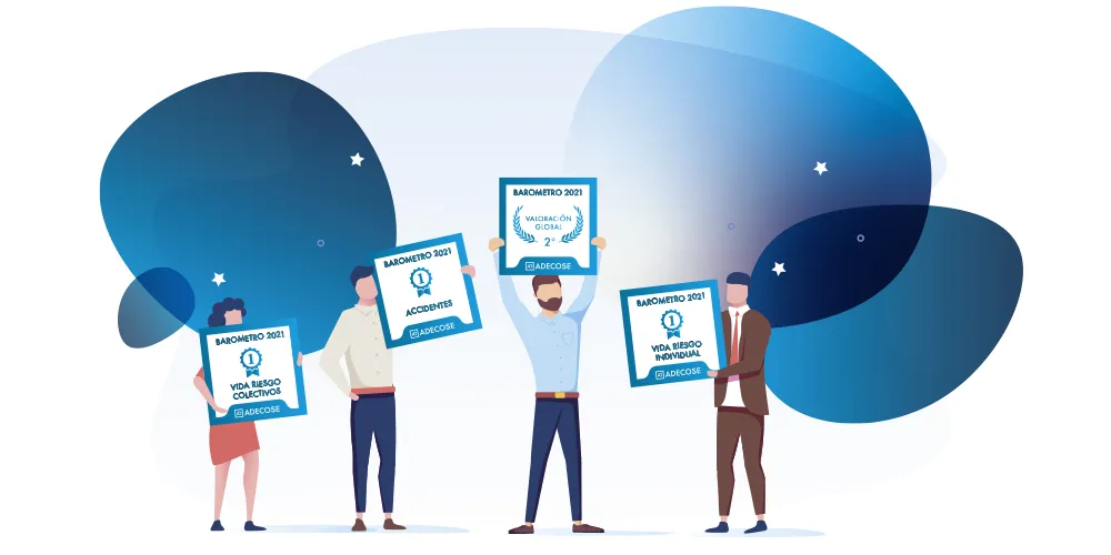 Barometro Adecose Personas celebrando éxito